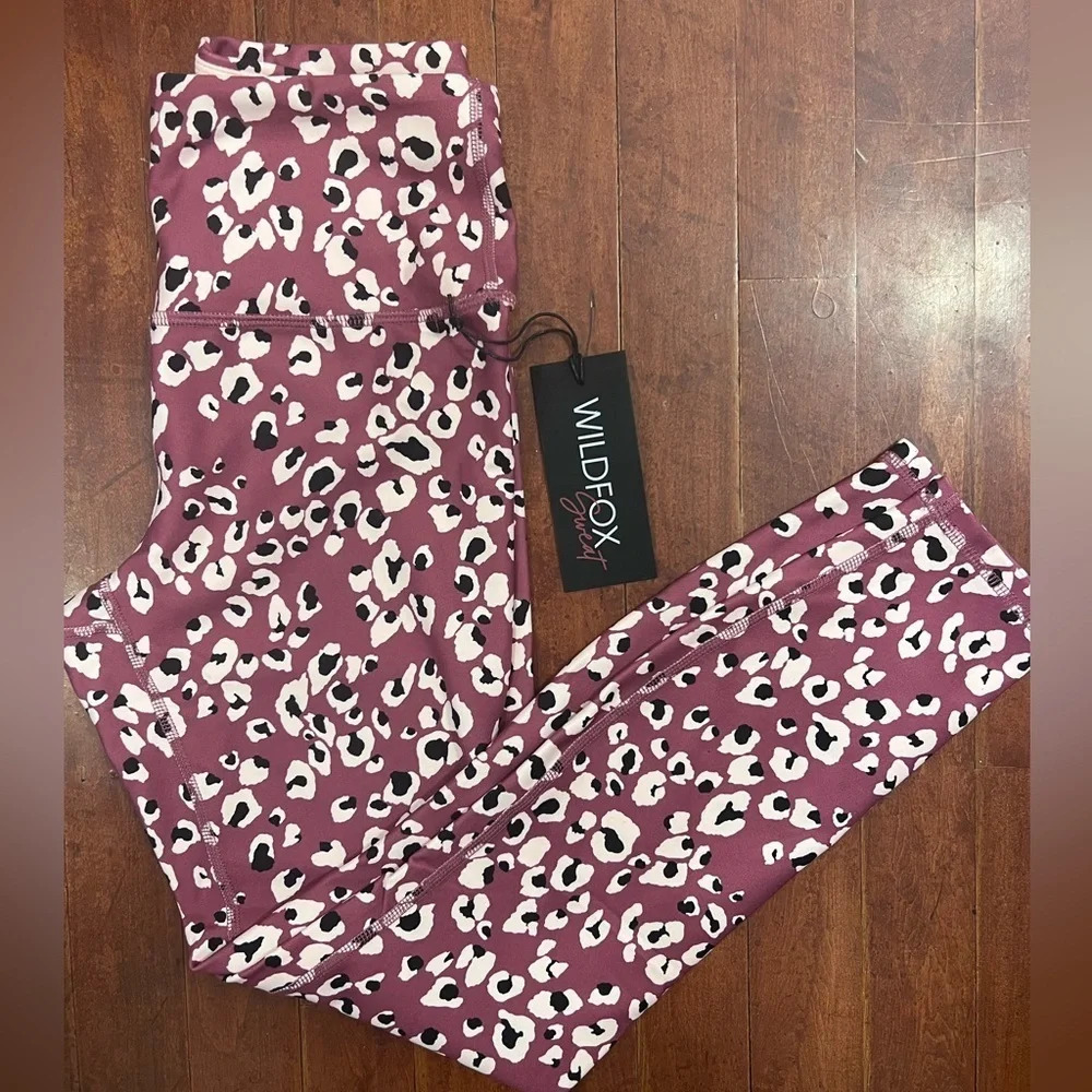 NWT! WildFox Leopard leggings - Picture 1 of 4